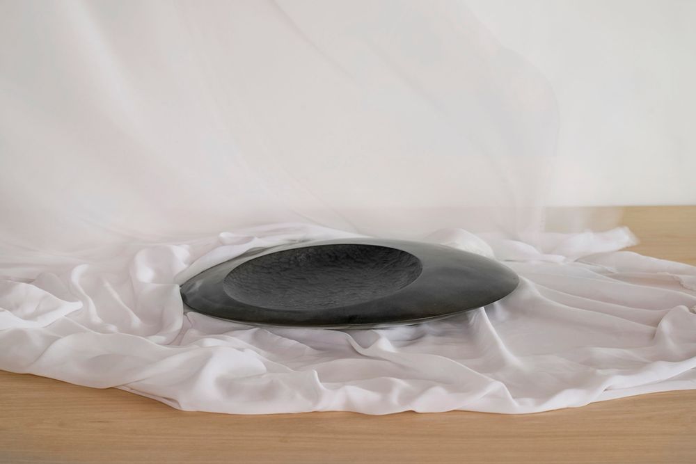 Platter and bowls - ESPACE bronze fruit dish - VAN DEN HEEDE-FURNITURE-ART-DESIGN