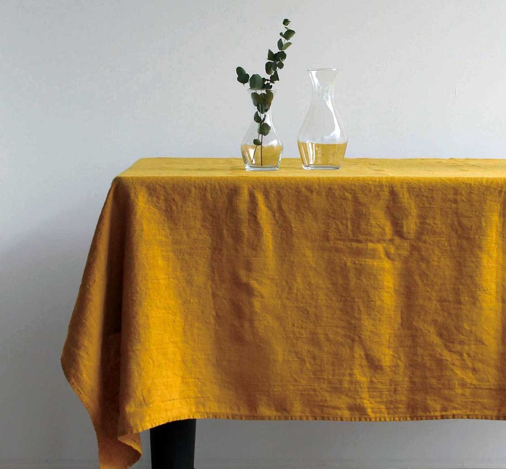 Table linen - Washed linen tableclothes - LINO E LINA