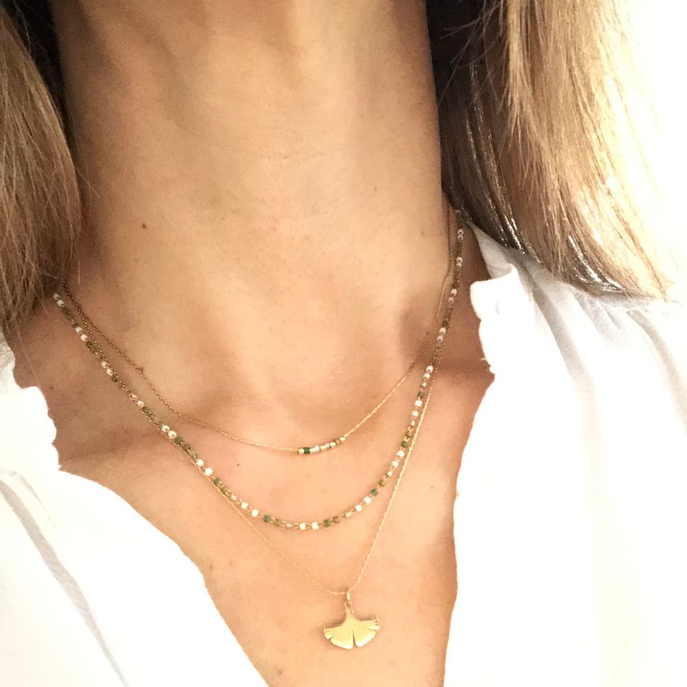 Jewelry - Miyuki Triple Necklace - LITCHI
