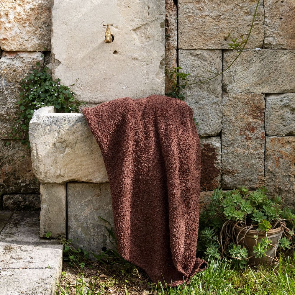 Throw blankets - Plaids buckle 100% linen - LISSOY