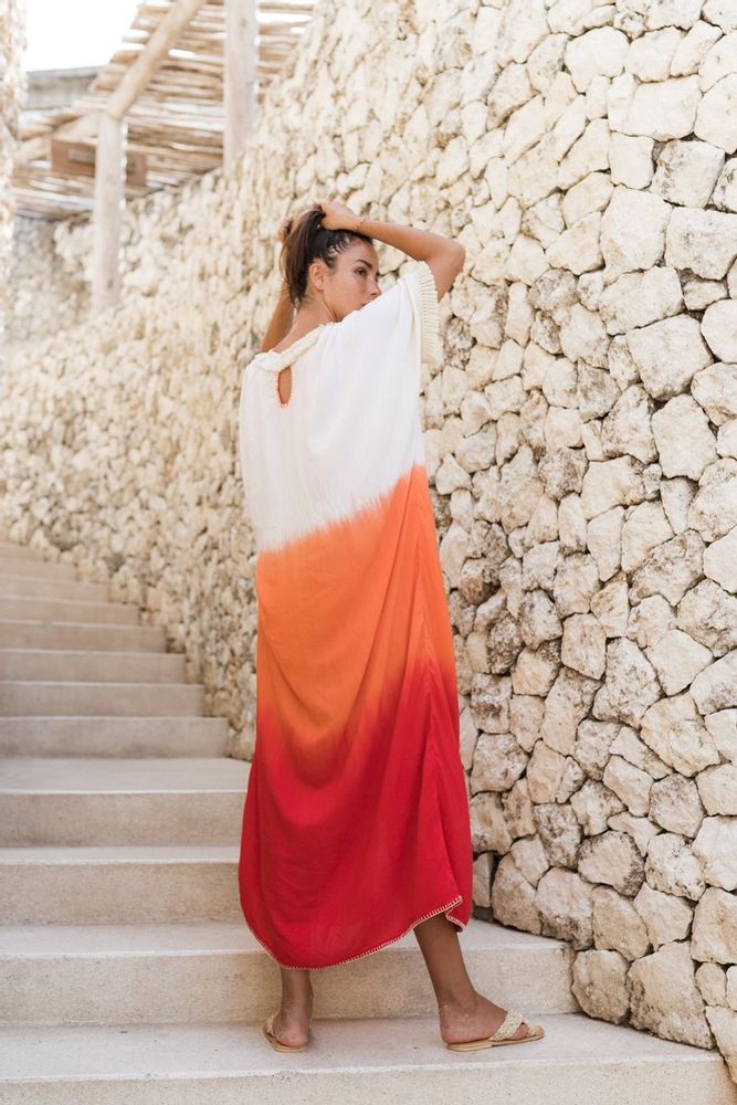 Prêt-à-porter - Caftan dégradé oversize - MON ANGE LOUISE