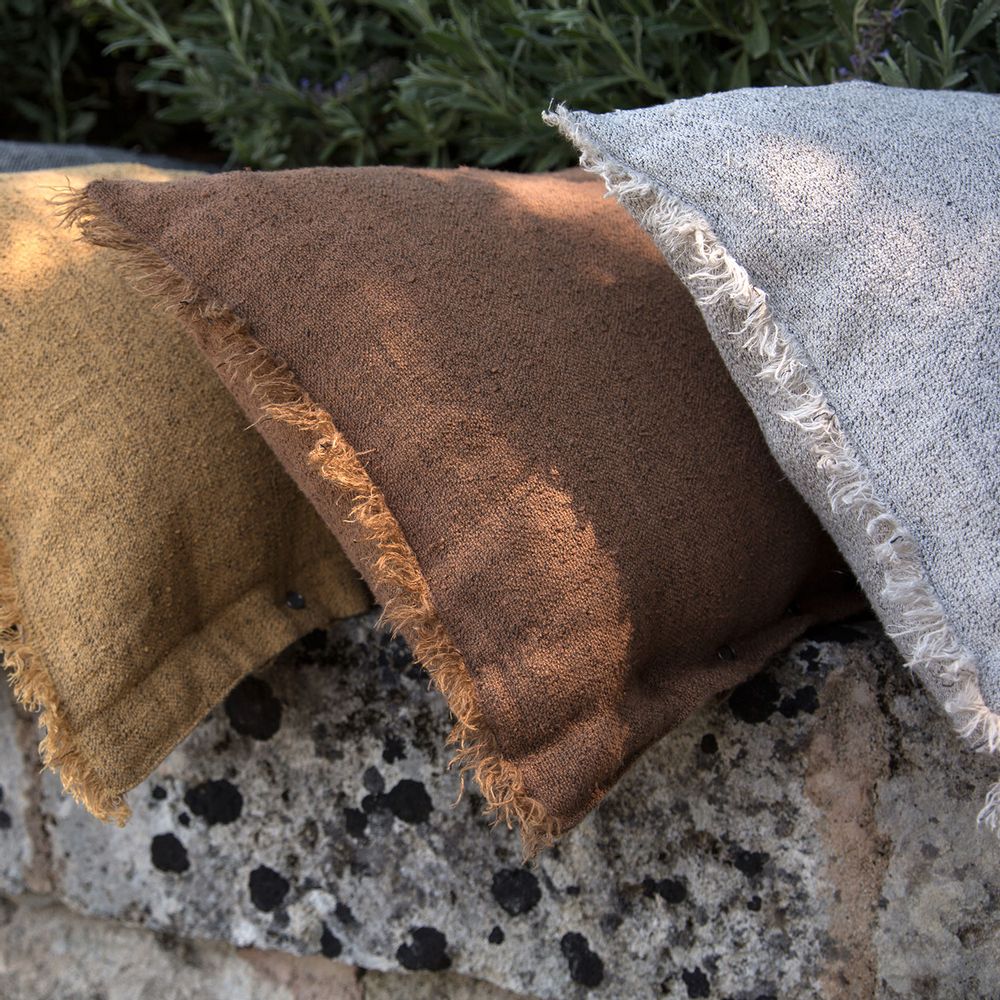 Fabric cushions - ** new** Hemp Cushions - LISSOY
