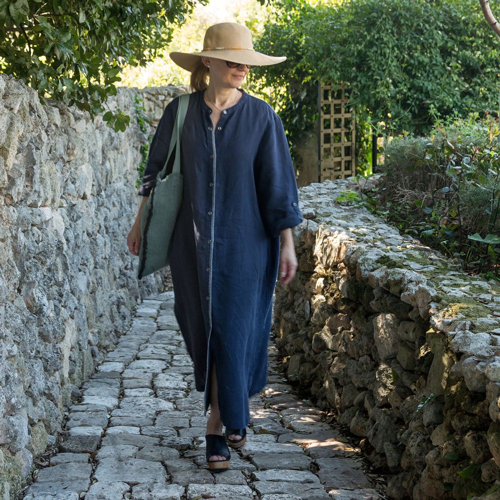 Apparel - Washed linen dresses - LISSOY