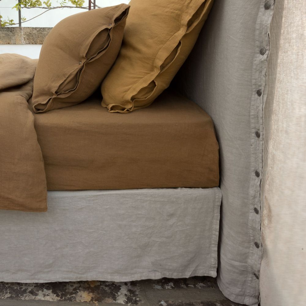 Linge de lit - Tête de lit et sa housse Toile de lin - LISSOY