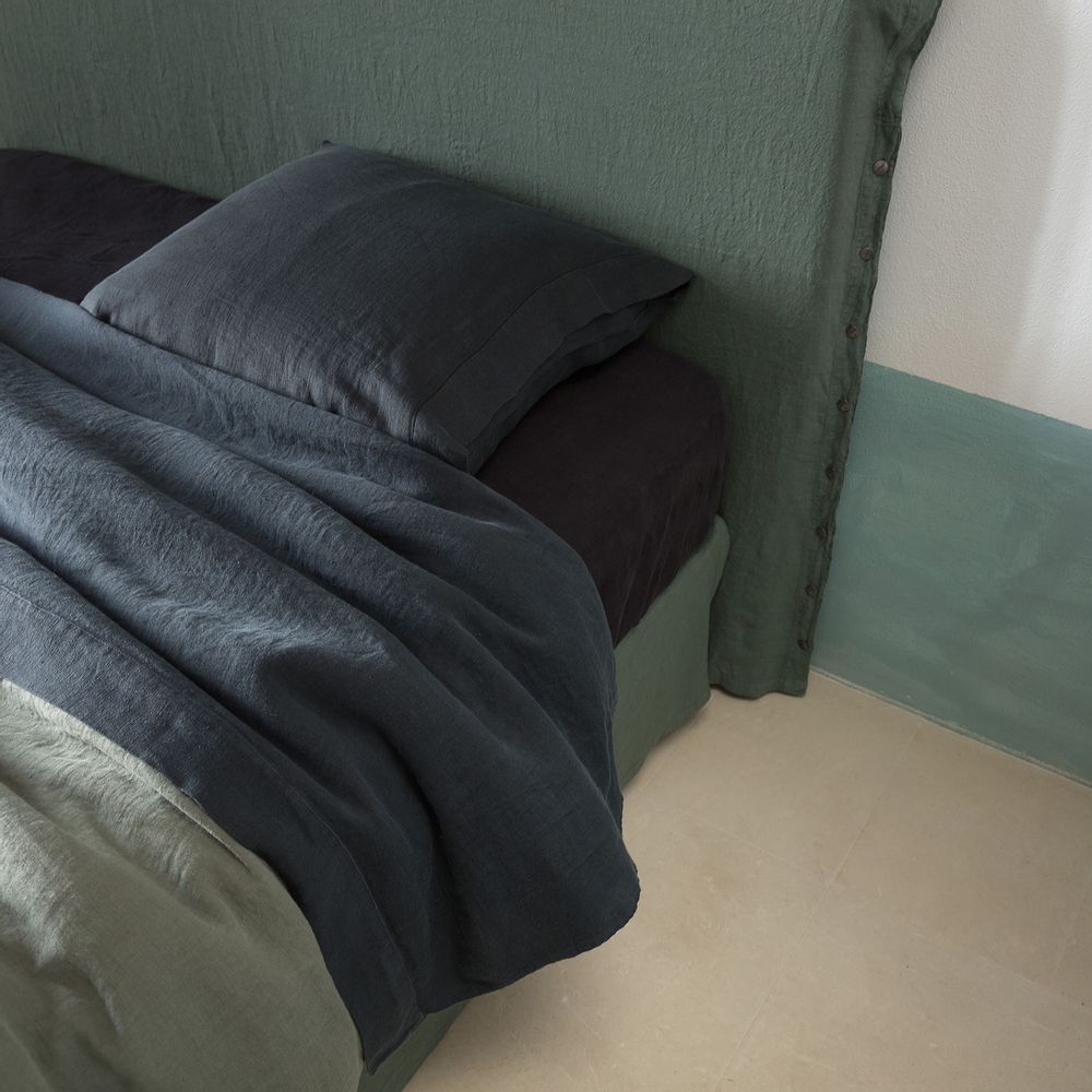 Linge de lit - Tête de lit et sa housse Toile de lin - LISSOY