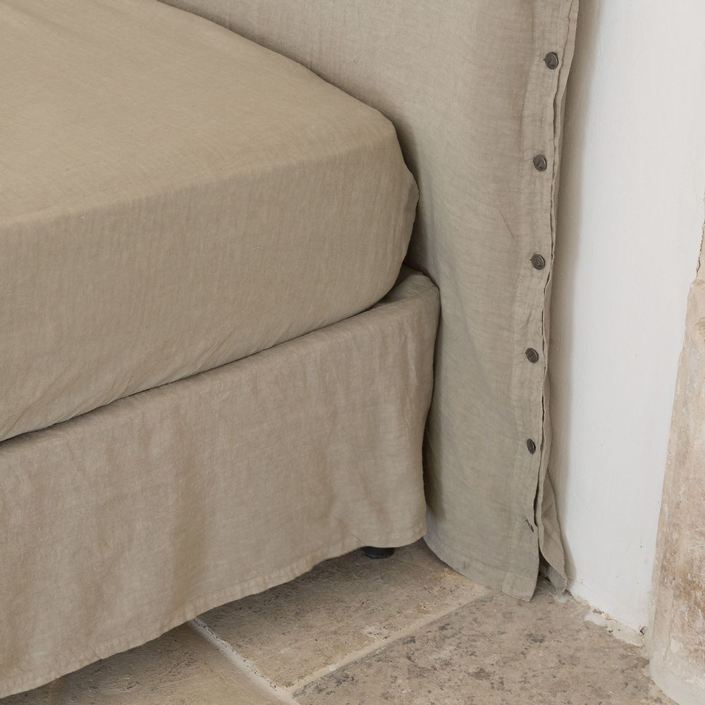 Linge de lit - Caches sommier Toile de lin - LISSOY