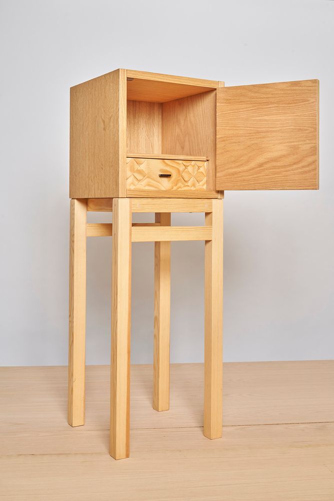 Tables de nuit - Chevet de la collection CUBE - VAN DEN HEEDE-FURNITURE-ART-DESIGN