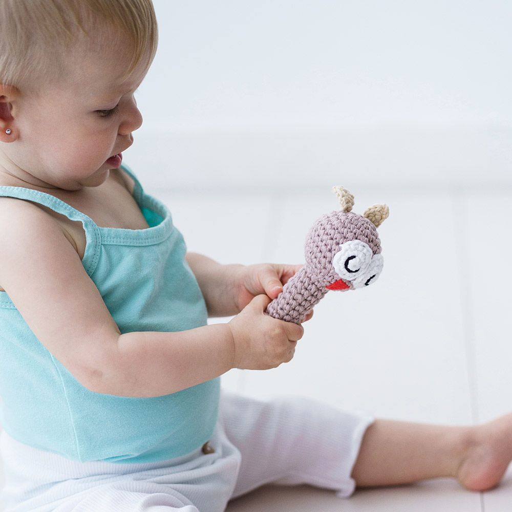 Gifts - Crochet rattle - APUNT BARCELONA