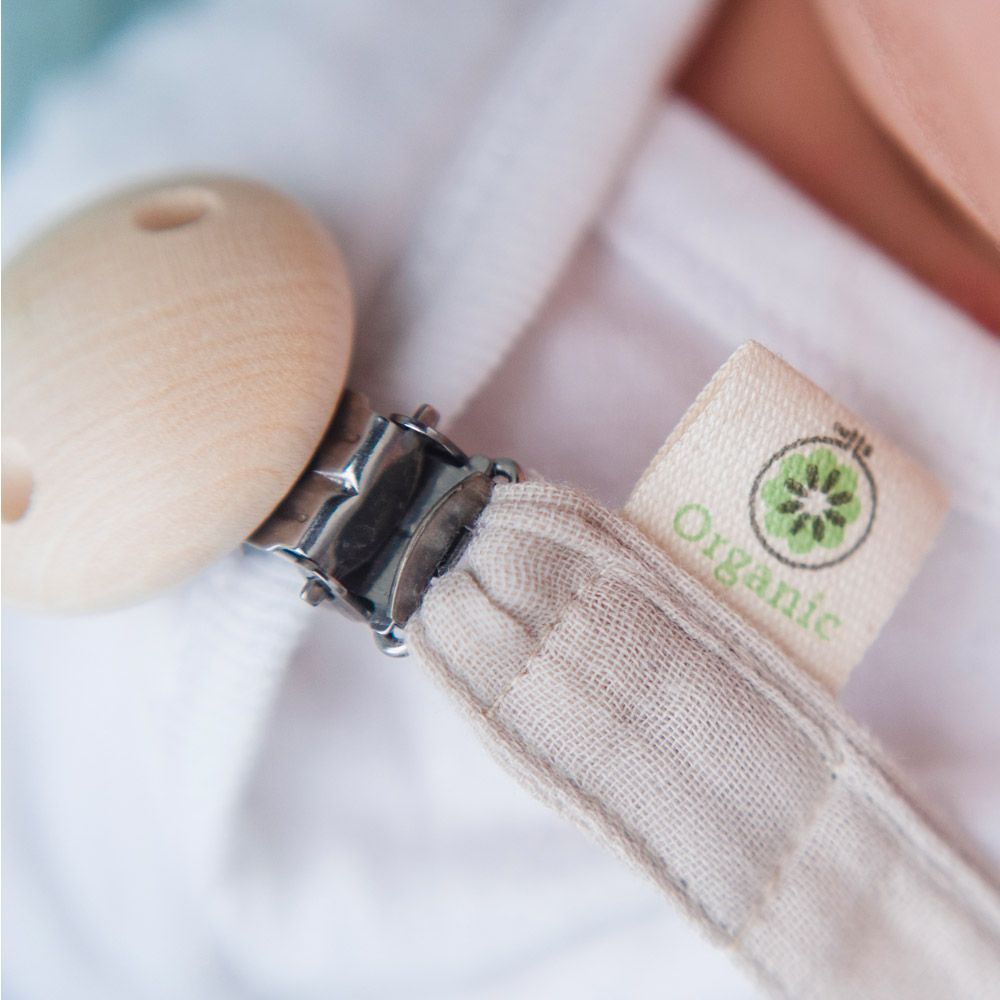 Gifts - Organic soother holder - APUNT BARCELONA