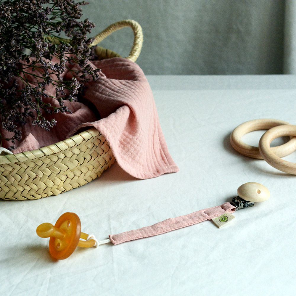 Gifts - Organic soother holder - APUNT BARCELONA