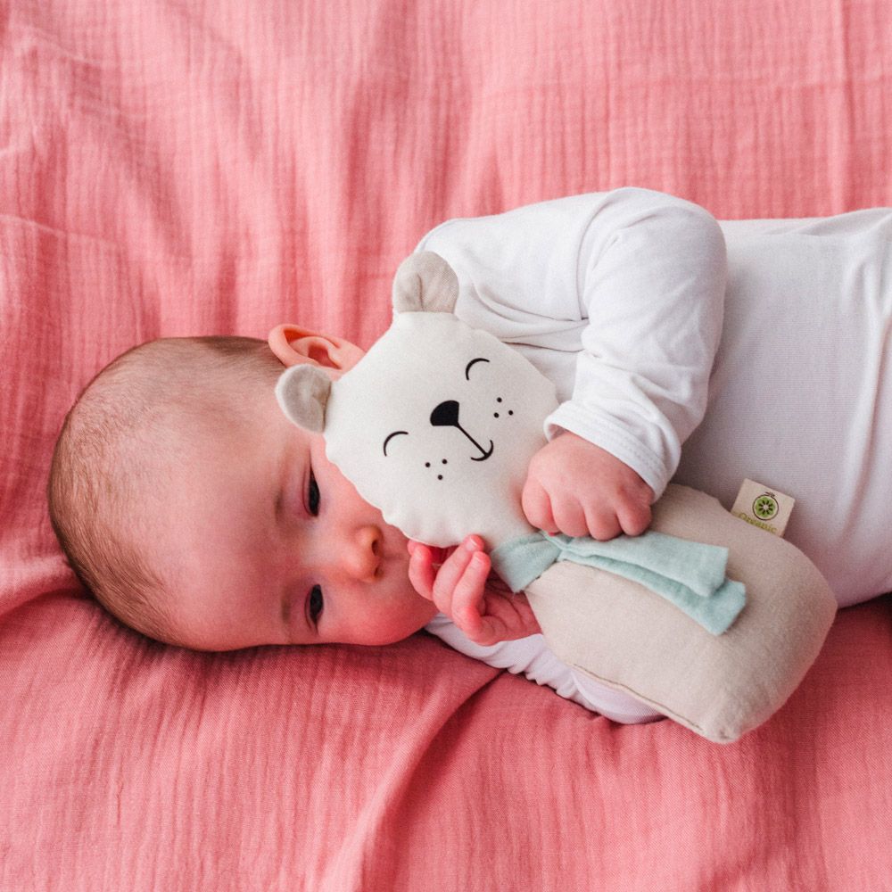 Gifts - Organic cotton rattle - APUNT BARCELONA