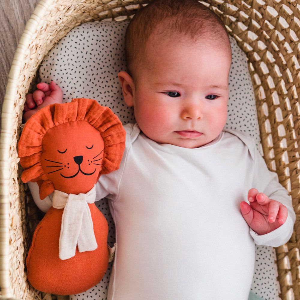 Gifts - Organic cotton rattle - APUNT BARCELONA