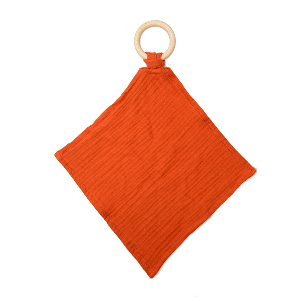 Gifts - Organic teething ring rattle - APUNT BARCELONA