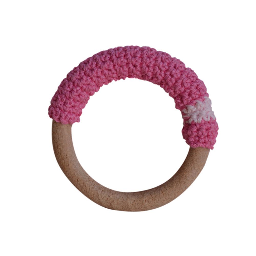 Gifts - Crochet organic teething ring  - APUNT BARCELONA