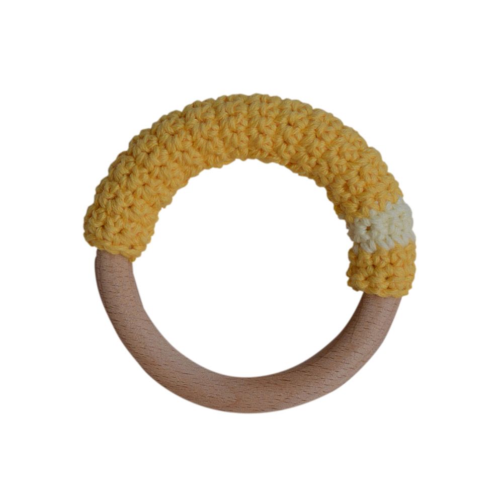 Gifts - Crochet organic teething ring  - APUNT BARCELONA