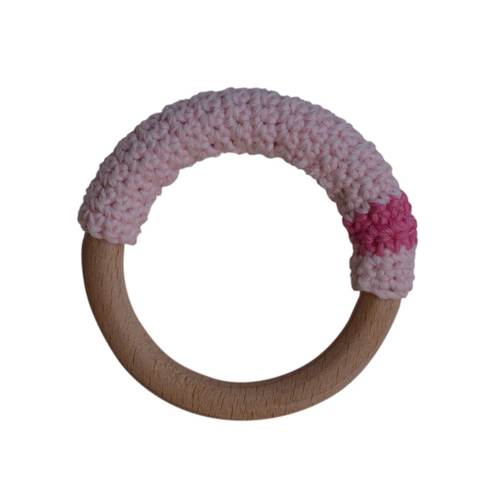Gifts - Crochet organic teething ring  - APUNT BARCELONA