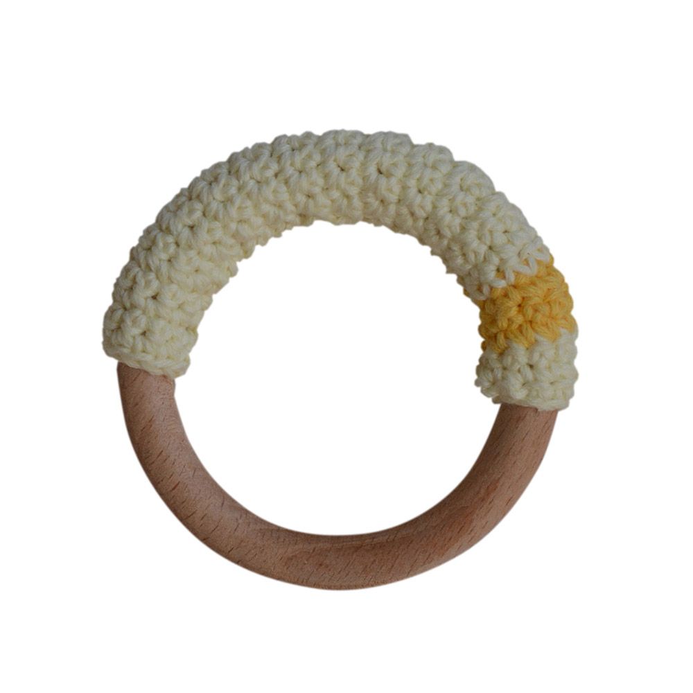Gifts - Crochet organic teething ring  - APUNT BARCELONA