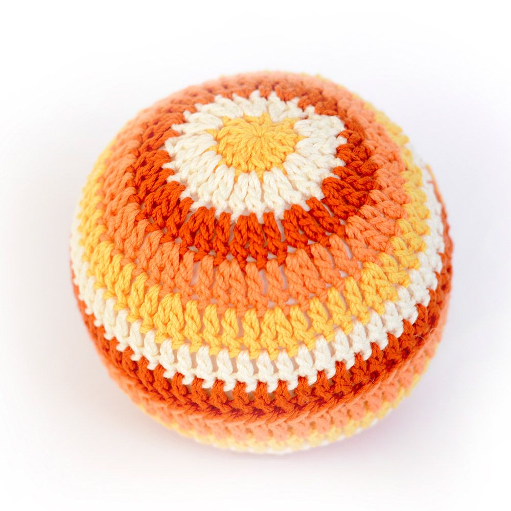 Gifts - XXL ball rattle in crochet - APUNT BARCELONA