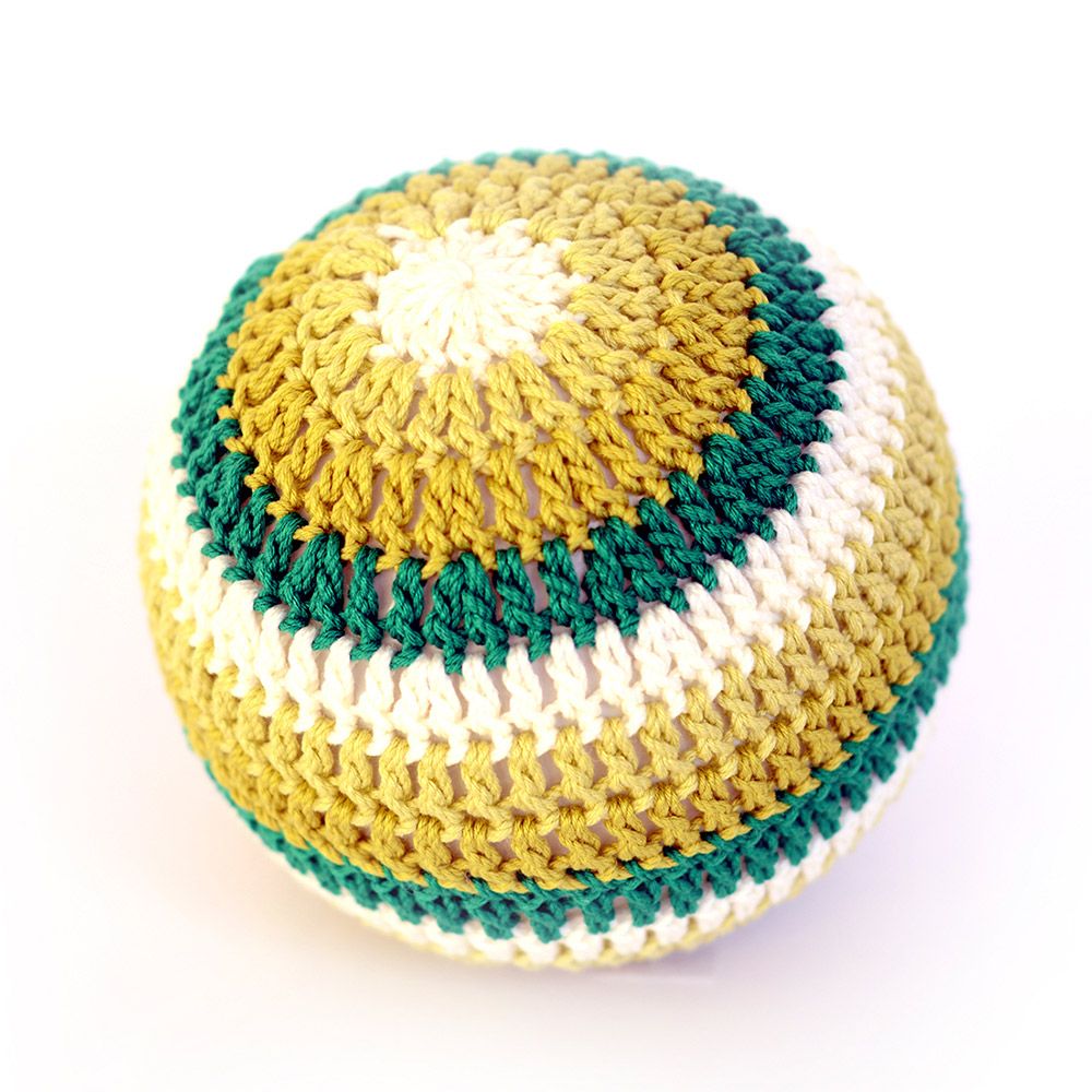 Gifts - XXL ball rattle in crochet - APUNT BARCELONA