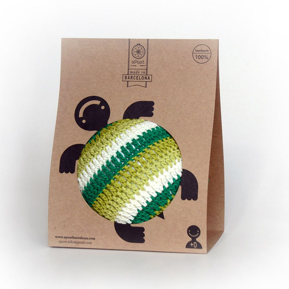 Gifts - XXL ball rattle in crochet - APUNT BARCELONA