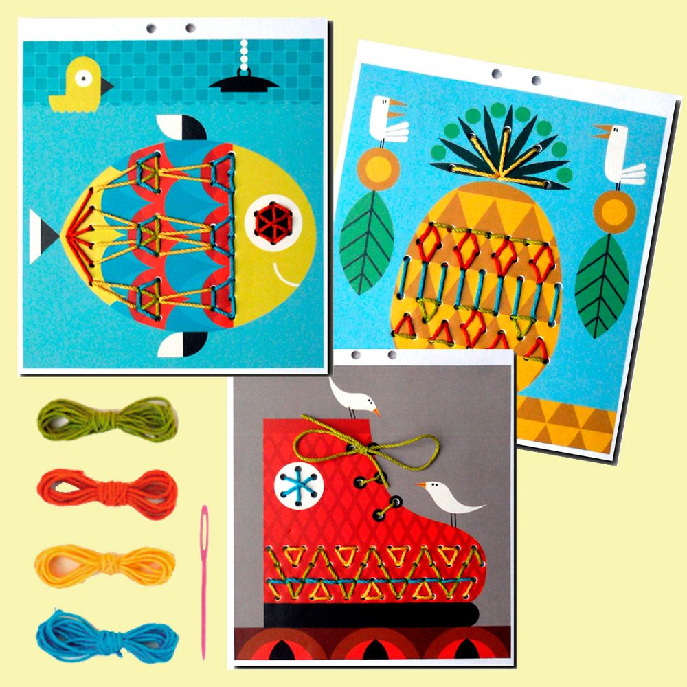 Gifts - Embroidery kit - APUNT BARCELONA
