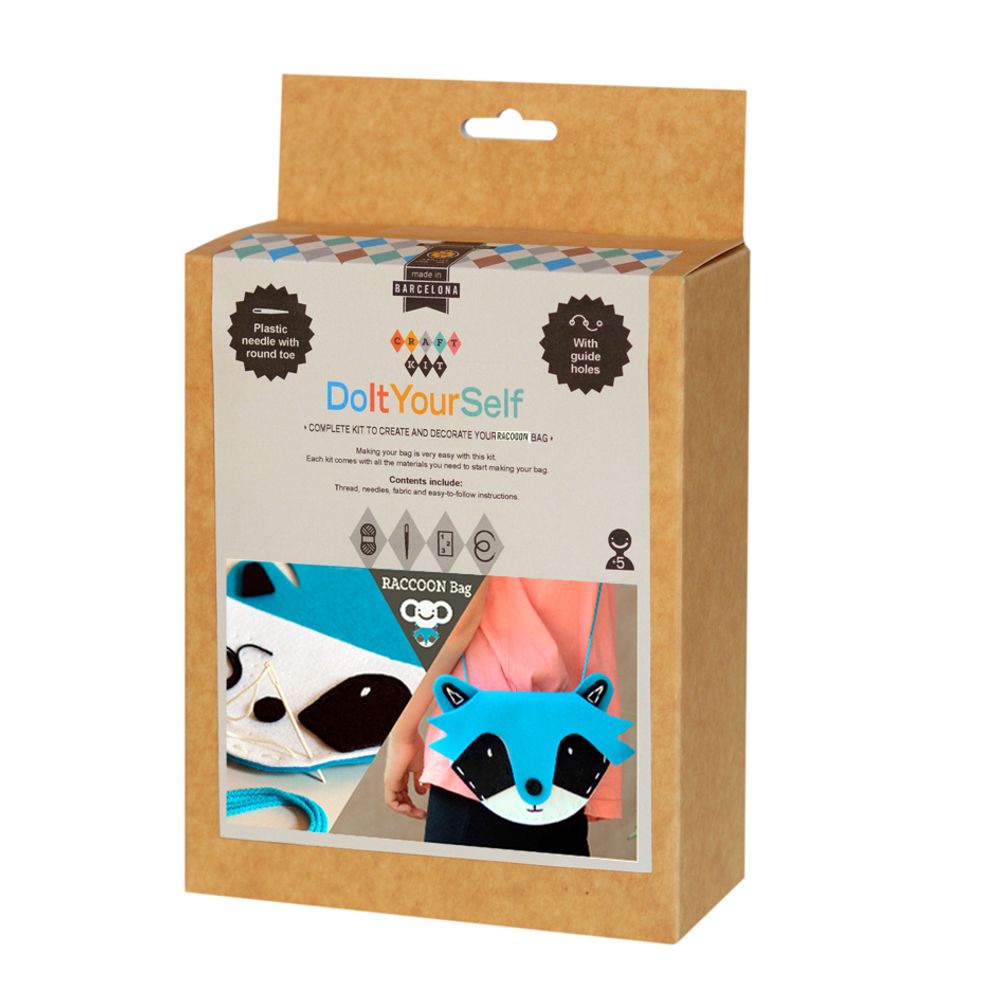 Children's arts and crafts - DiY bag sewing sets - APUNT BARCELONA