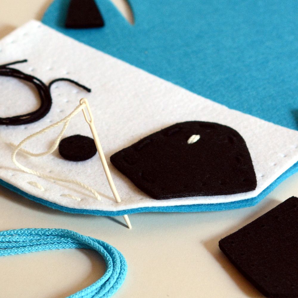 Children's arts and crafts - DiY bag sewing sets - APUNT BARCELONA
