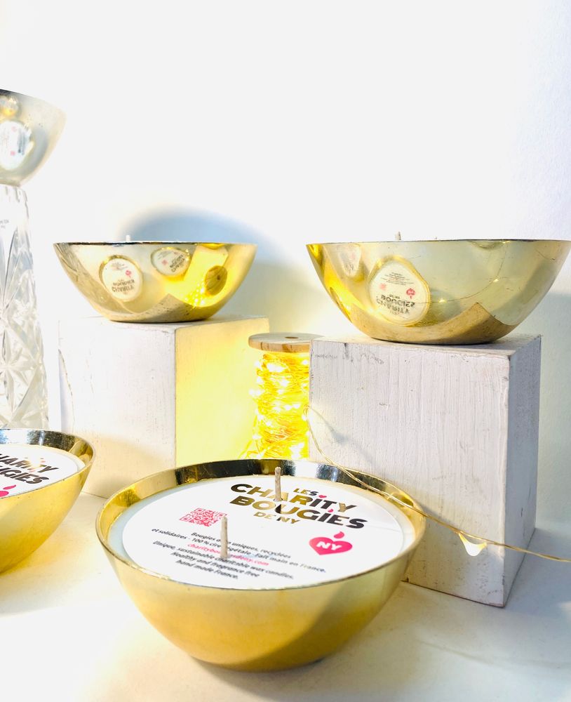 Candles - METAL CANDLE M - CHARITY BOUGIES DE NY