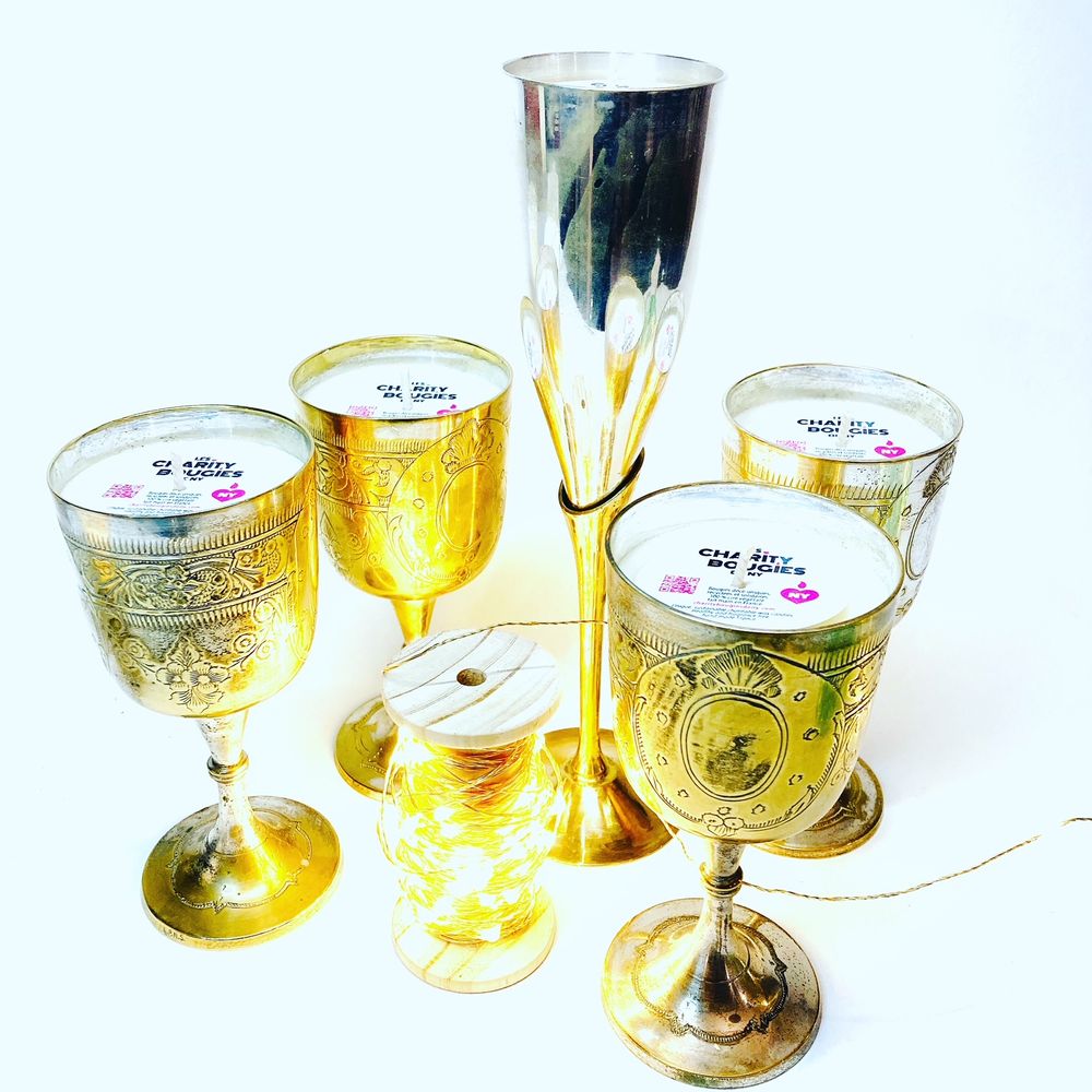 Candles - METAL CANDLE M - CHARITY BOUGIES DE NY