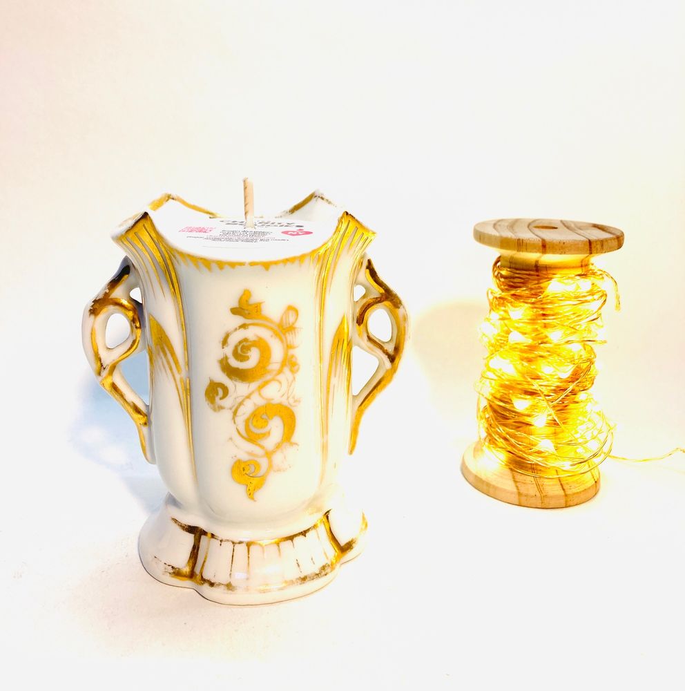Candles - BOUGIE PORCELAINE M - CHARITY BOUGIES DE NY