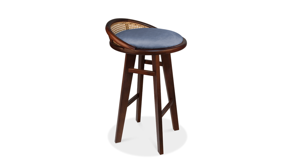 Stools - Brummell Bar Stool - WOOD TAILORS CLUB