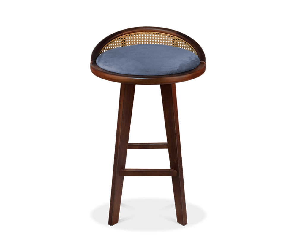 Stools - Brummell Bar Stool - WOOD TAILORS CLUB