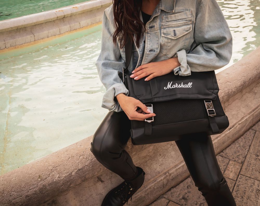 Bags and totes - Marshall - Black Satchel and Bench - MARSHALL