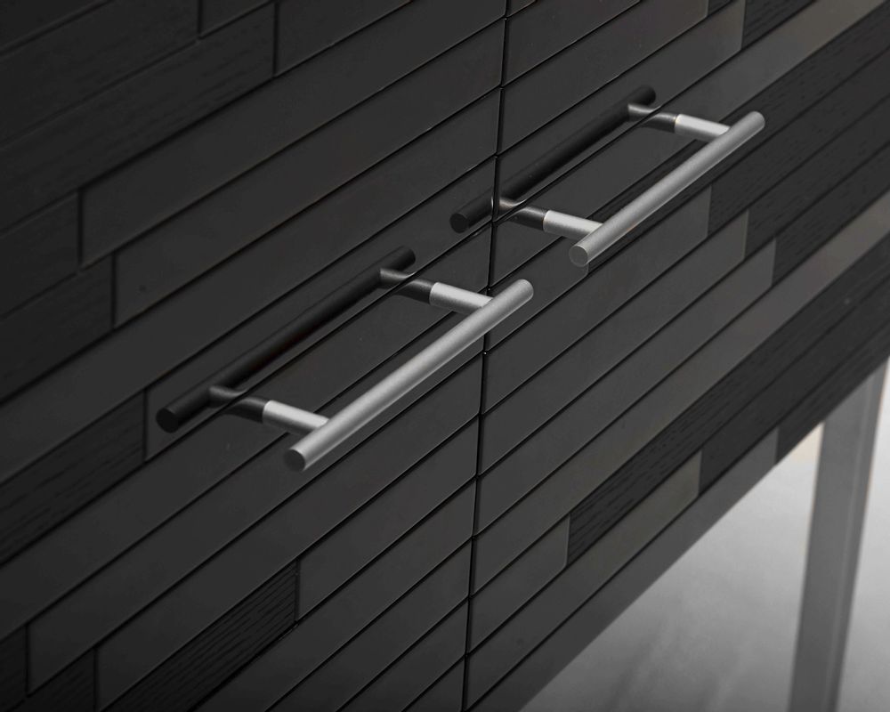 Objets design - Buffet moderne Vind en platine - LARISSA BATISTA