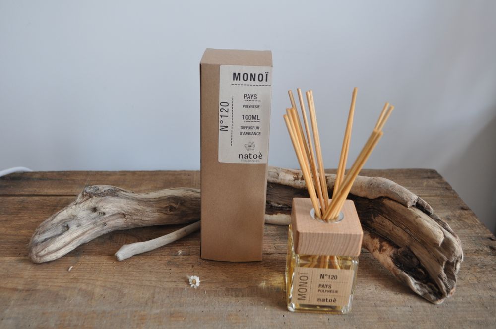 Decorative objects - DIFFUSER MONOI 100ML - NATOÈ FRAGRANCES