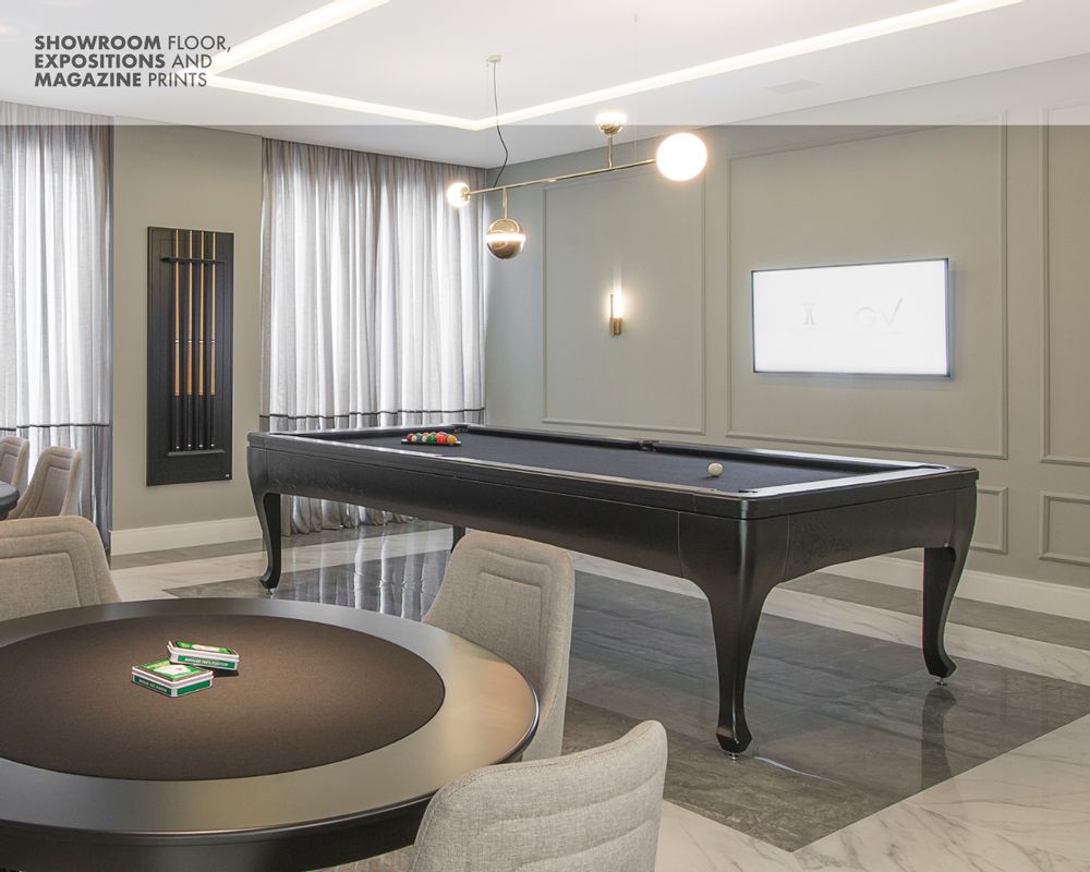Objets personnalisables - Table de billard de luxe Milan - LARISSA BATISTA