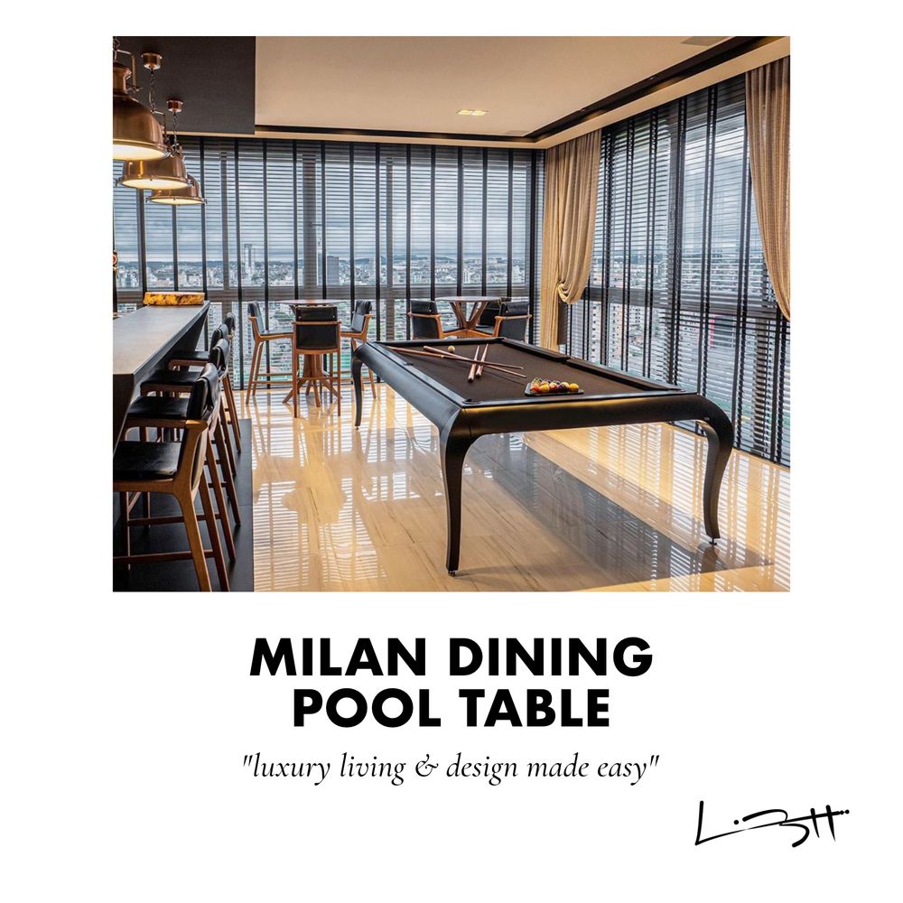 Other tables - Milan Dining Pool Table - LARISSA BATISTA