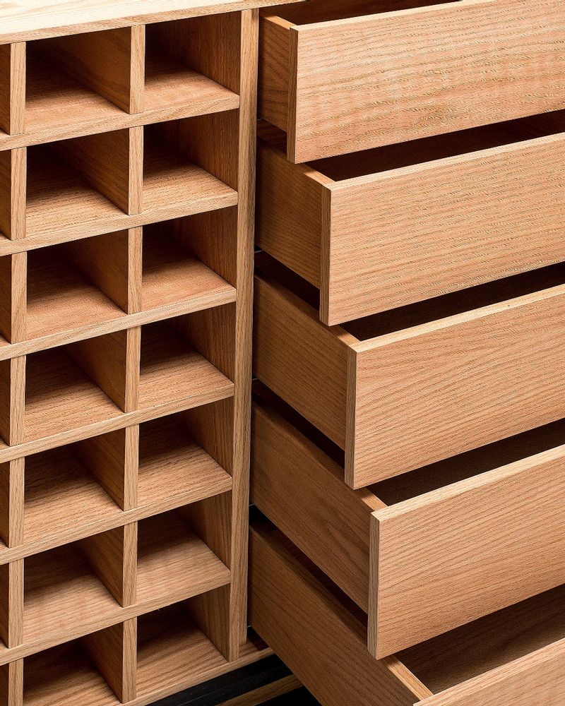 Design objects - Neue Cabinet With Wine Rack - LARISSA BATISTA