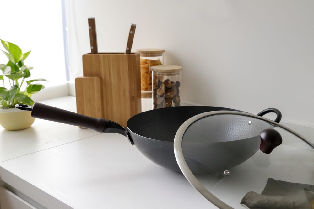 Frying pans - Companion Carbon Steel WoK (32cm) - JIA