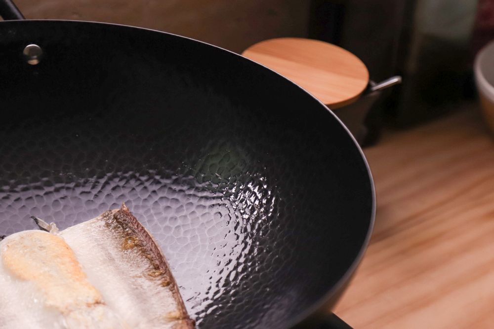 Frying pans - Companion Carbon Steel WoK (32cm) - JIA