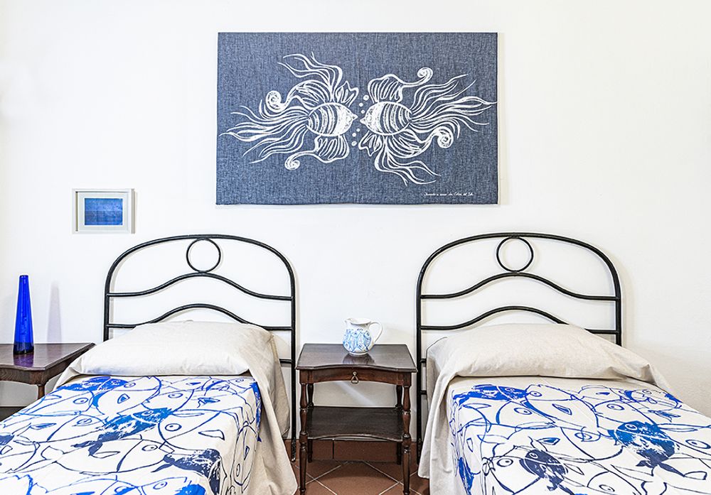 Bed linens - Single bedspread Tonnara - COLORI DEL SOLE