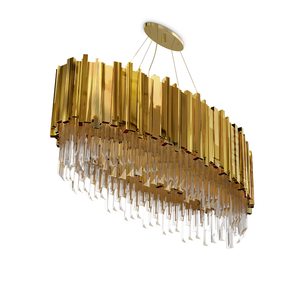 Hanging lights - Empire Oval Suspension - LUXXU MODERN DESIGN & LIVING