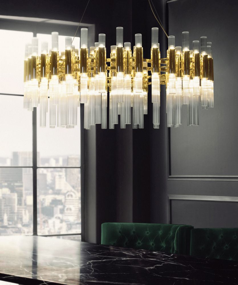 Hanging lights - Waterfall Round Suspension - LUXXU MODERN DESIGN & LIVING