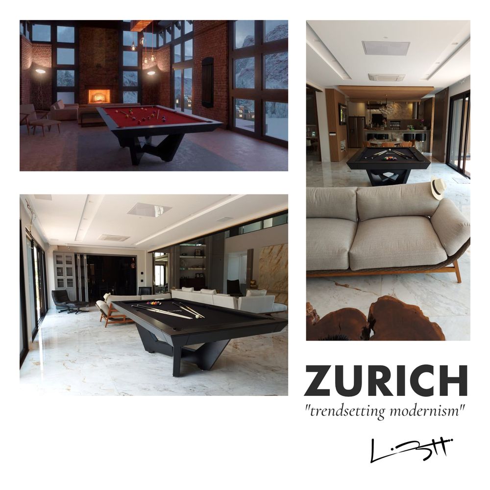 Decorative objects - Zurich Pool Table - LARISSA BATISTA