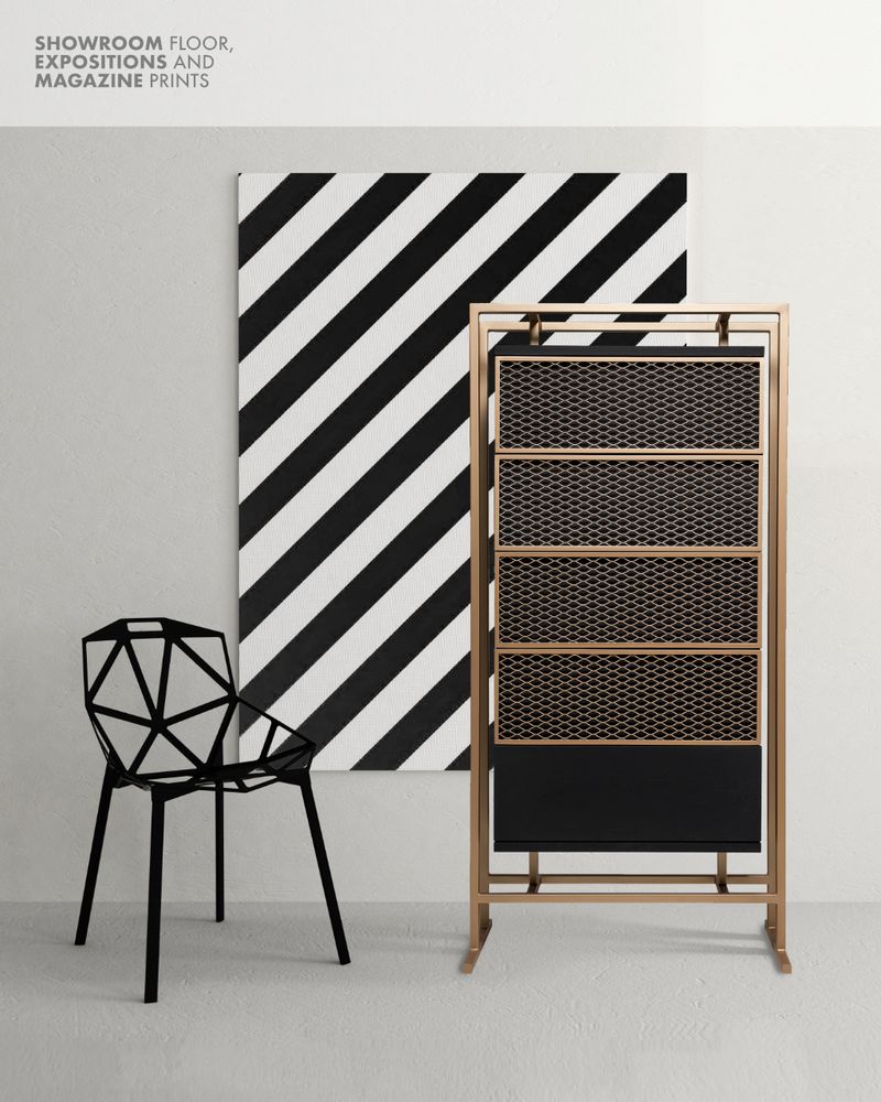 Design objects - Ezara Modern Dresser - LARISSA BATISTA