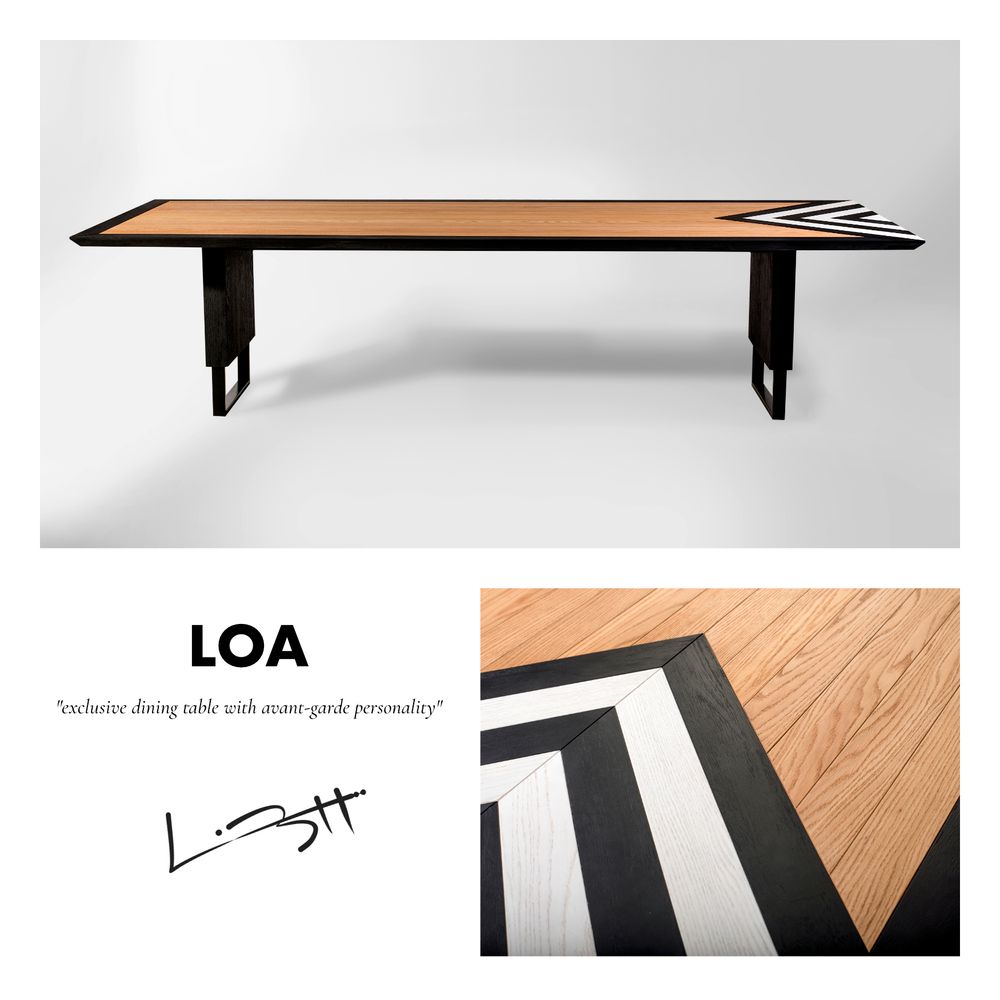 Design objects - Loa Dining Table - LARISSA BATISTA