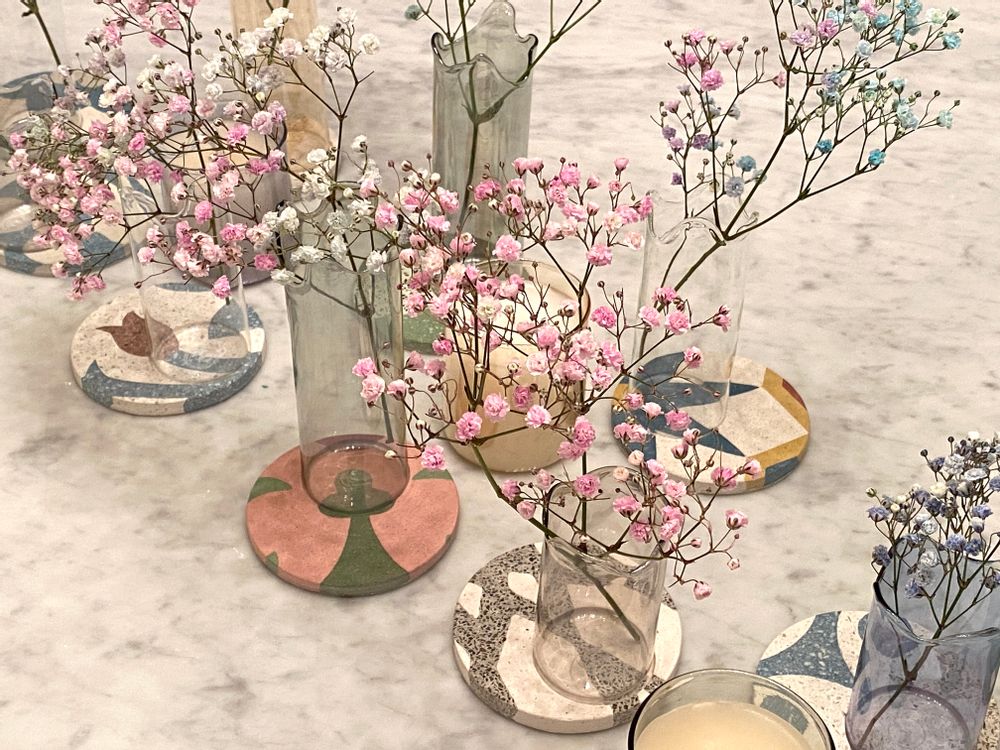 Vases - Vase tube en verre - ASMA'S CRAFTS