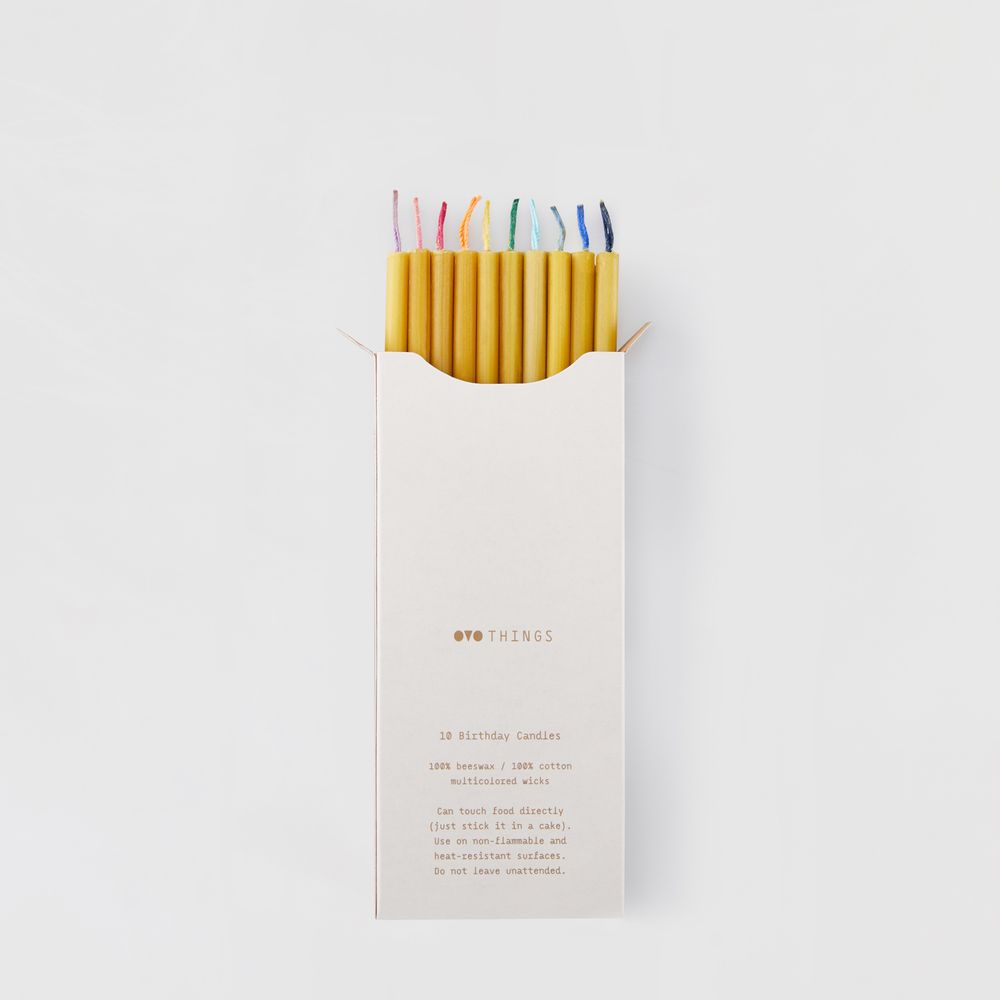 Objets de décoration - BOUGIES D'ANNIVERSAIRE - OVO THINGS
