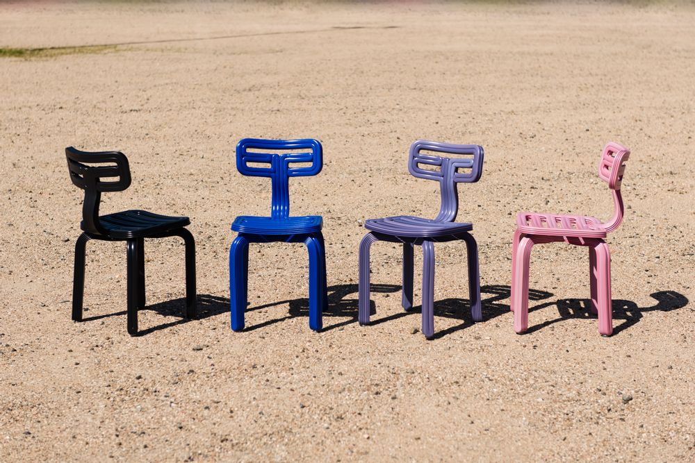 Chaises - CHAISE POTELÉE - POP CORN
