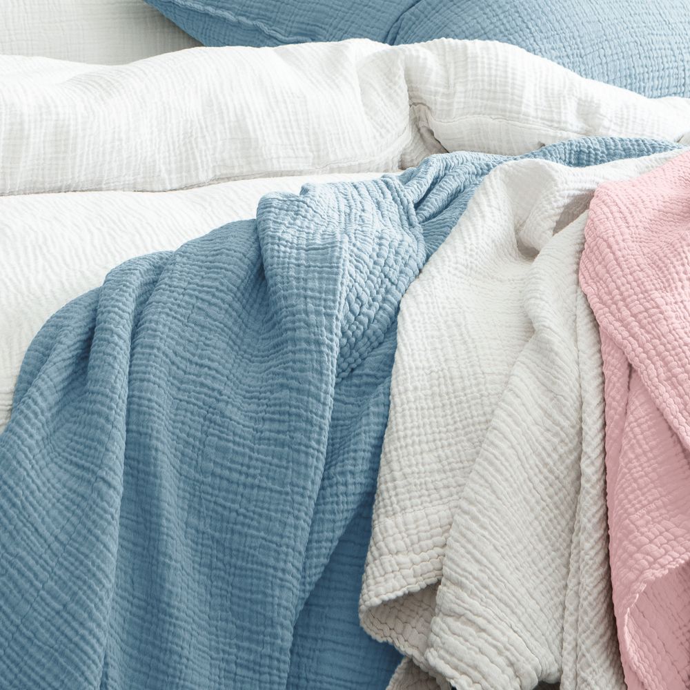 Bed linens - Simplement gaufré : Children's bed linen collection - BLANC CERISE